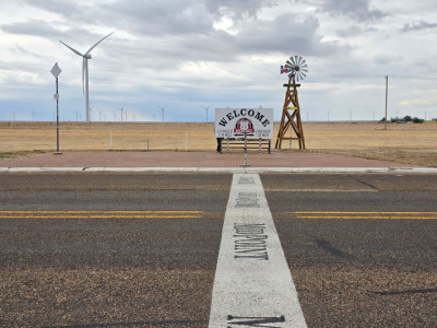 Tak jsme v půlce Route 66 🙏🍀🙂